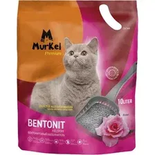 Наполнитель для туалета Murkel Бентонитовый (8кг, роза)