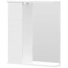 Volna Шкаф с зеркалом Joli 50 L (белый)