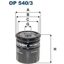 Масляный фильтр Filtron OP 540/3