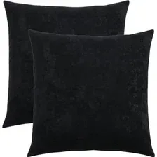 Декоративная подушка Matex Velours 49-951 (2шт, черный)