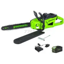 Пила цепная аккумуляторная GREENWORKS GD40CS20X K4 40V (2008807UB)