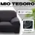 Чехол для кресла Mio Tesoro С наволочкой 90-140см TBD076162901P (серебристо-серый)