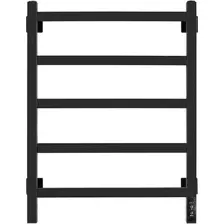 Полотенцесушитель Granula Квадро 50x60, черный матовый