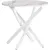 Кухонный стол TetChair Manzana 80x80x75 (мрамор светлый/белый)