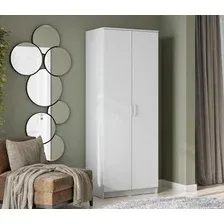 Шкаф распашной NN мебель ШК 2 00-00107189 (белый текстурный)
