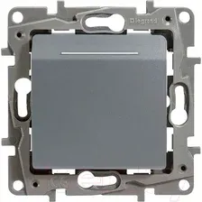 Выключатель Legrand Etika 672493 (алюминий)