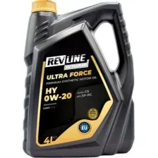 4L ULTRA FORCE HY C5 0W20 REVLINE RUFHYC50204