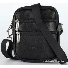 Мужская сумка Poshete 252-9950-BLK (черный)