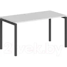 Письменный стол Norden 140x70x75 / SG.205.WH.44.AN (антрацит/белый)