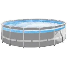 Каркасный бассейн Intex Prism Frame Clearview 26722 (427х107)