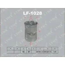 Топливный фильтр LynxAuto LF1028
