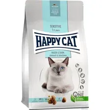 Сухой корм для кошек Happy Cat Sensitive Magen & Darm 34/14 с уткой и рисом 4 кг