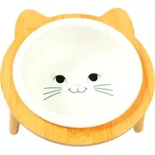 Миска для животных Mr. Kranch Bamboo / MKR543707 (белый)