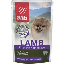 Влажный корм для собак Blitz Pets Holistic Lamb&Salmon / 4550 (85г)
