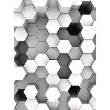Фотообои листовые Vimala 3D Шестиугольники 5 (270x200)