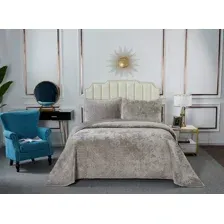 Набор текстиля для спальни Sofi de Marko Патрисия 160x220 / Пок-П-160x220б1 (бежевый 1)