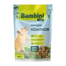 Bambini Pets Корм для хомяков 400 г