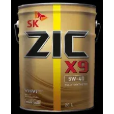 Моторное масло ZIC X9 5W-40 20л