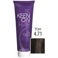 Крем-краска для волос KEEN Colour Cream 4.71 (кардамон)
