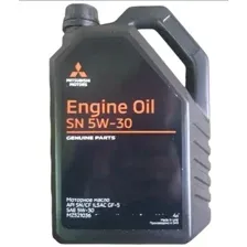 Моторное масло Mitsubishi Motor Oil 5W-30 SN/CF 4л MZ321036 NEW