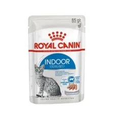Пауч Royal Canin для взрослых стерилизованных кошек, живущих в помещении, паштет, Indoor Sterilized, 85 г