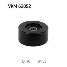 ролик обводной ремня НО! Nissan Navara/Pathfinder 2.5dCi 06 VKM62052 SKF