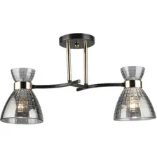 Люстра средней высоты Mirastyle SX-N-5686/2 COFFEE+FGD
