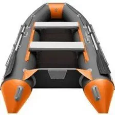 Моторная лодка Roger Boat Hunter 3000 (без киля, графит/оранжевый)