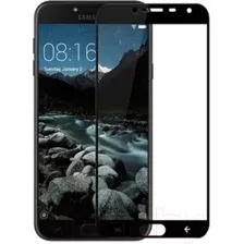 Защитное стекло CASE Full Glue для Samsung Galaxy J4 (черный)