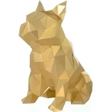 PaperCraft PAPERRAZ Бульдог Марсель (золотой)