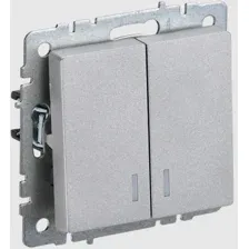 Выключатель IEK Brite ВС10-2-1-БрА