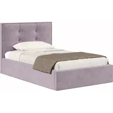 Кровать Хочу Домой Римини 120x200 (лаванда велюр 108)