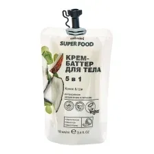 Крем для тела Cafe mimi Super Food 5в1 Кокос & Ши (100мл)