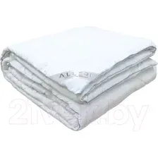 Одеяло Alleri Тик Демисезонное 200x215 (лебяжий пух)