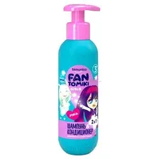 Шампунь-кондиционер для волос для девочек BIMUNICA KIDS Fantomiki Angel Cotton, 3+, 250 мл