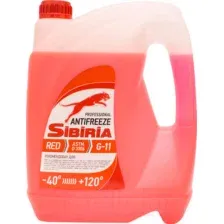 Антифриз Sibiria Красный G11 / 800887 (10кг)