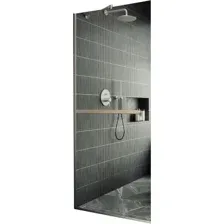 Душевая стенка MaybahGlass 195x119 MGD-714-5у (прозрачное стекло/хром матовый)