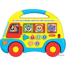 Развивающая игрушка Азбукварик Автобус Первые знания 2808A