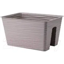 Кашпо Formplastic Sahara / 4450-055 (светло-серый)