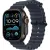 Умные часы Apple Watch Ultra 2 LTE 49 мм (титановый корпус, черный/темно-синий, ремешок из эластомера)