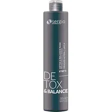 Маска Sergio Professional Detox Очищающая и Восстанавливающая 250 мл