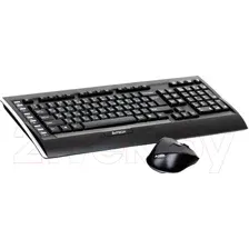 Комплект клавиатура и мышь A4Tech 9300F (черный)
