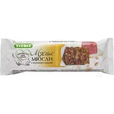 Лакомство для собак TiTBiT Fitness мюсли с телятиной и злаками