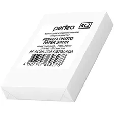 Фотобумага Perfeo микропористая 10x15 270 г/м2 500 листов