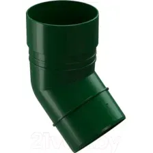 Колено трубы водосточной Docke Dacha 80мм 45 градусов (зеленый)