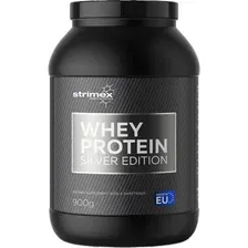 Протеин сывороточный (концентрат) Strimex Whey Protein Silver Edition (900 г, клубника-банан)
