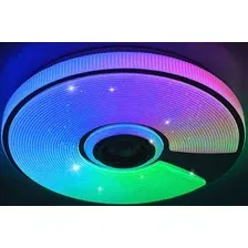 Припотолочная люстра Estares Song RGB 60W R-APP-380x70-WHITE/CHROME/SHINY-220-IP20
