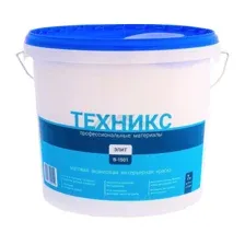 Краска акриловая ТЕХНИКС В-1501 P Элит белая 7 кг