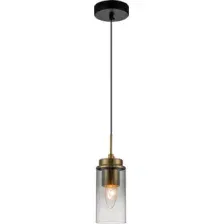 Подвесная люстра Escada 2118/1S (Black/Brass)