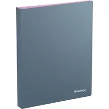Папка для бумаг Berlingo Soft Touch Pro / DB4_60933 (серый)